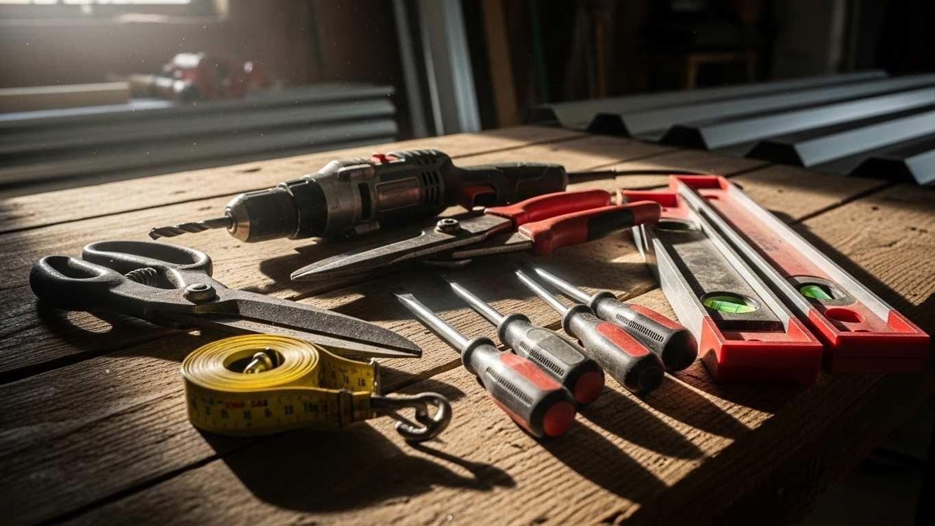 instrumenty dlya montazha profnastila 1