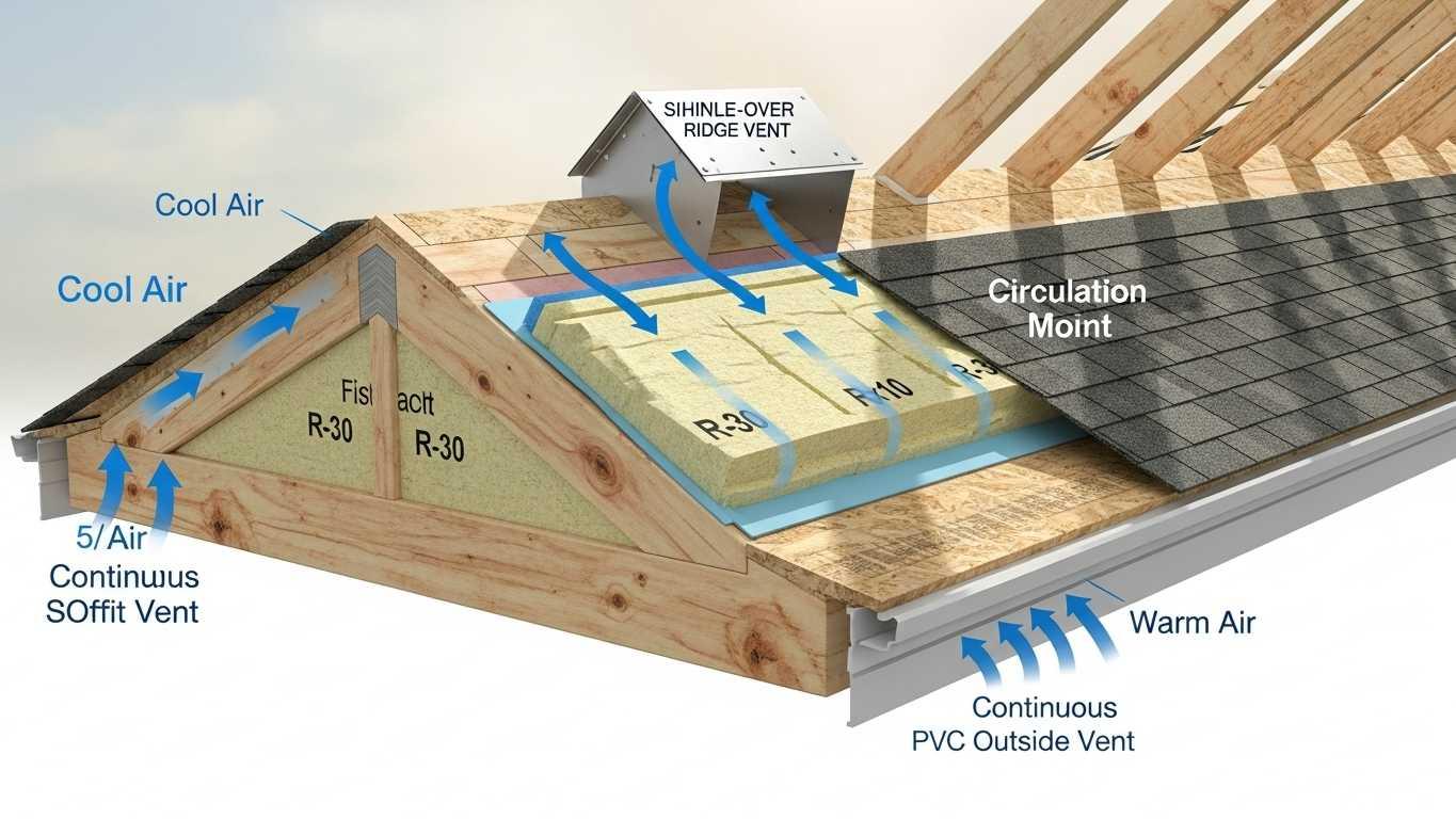 kak pravilno ustanovit ventilyaciyu krovli 1