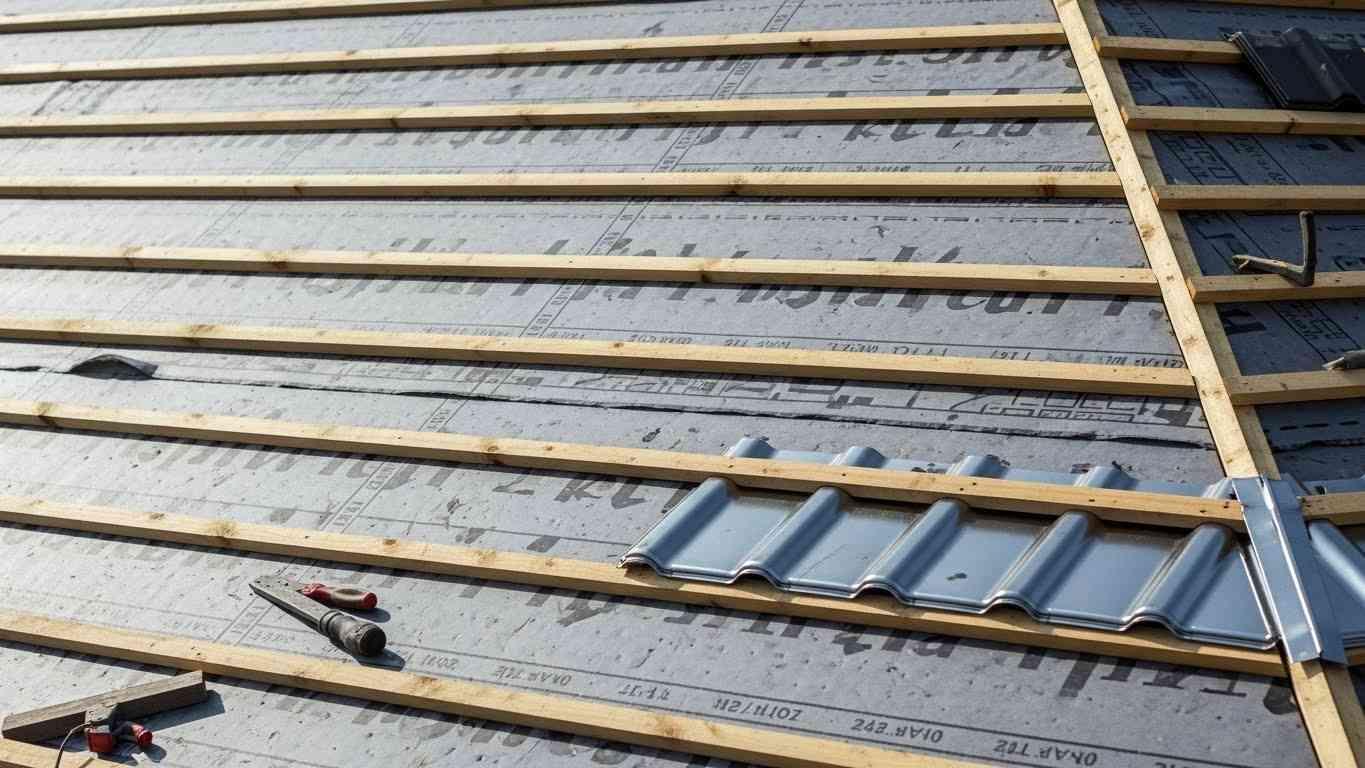 montazh gidroizolyacii pod metallocherepicu 1