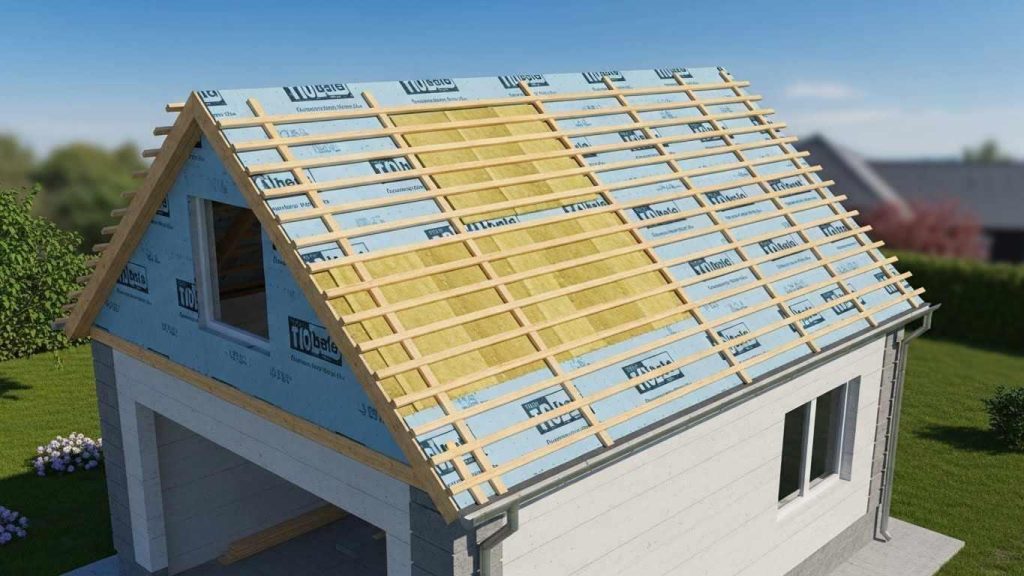 montazh kryshi na garazh svoimi rukami 2