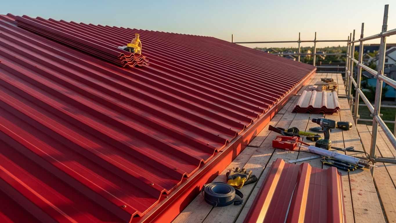 montazh metallocherepicy svoimi rukami 1