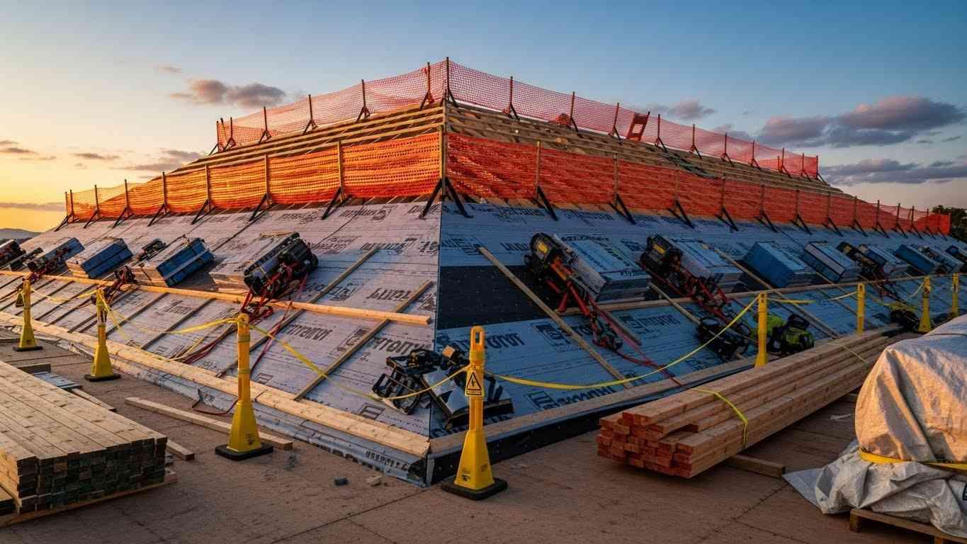 opasnosti pri remonte i montazhe kryshi i ih predotvraschenie 1