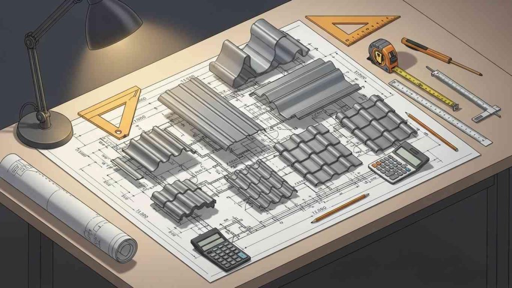 primery rascheta metallocherepicy i profnastila 2
