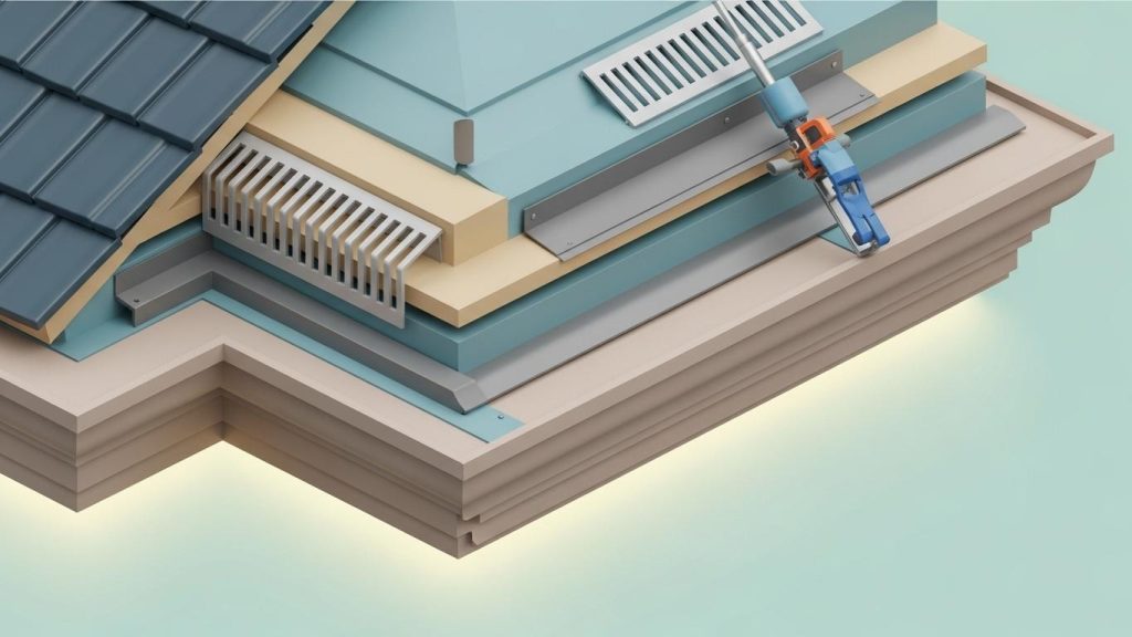 ustanovka sofitov i karnizov 2