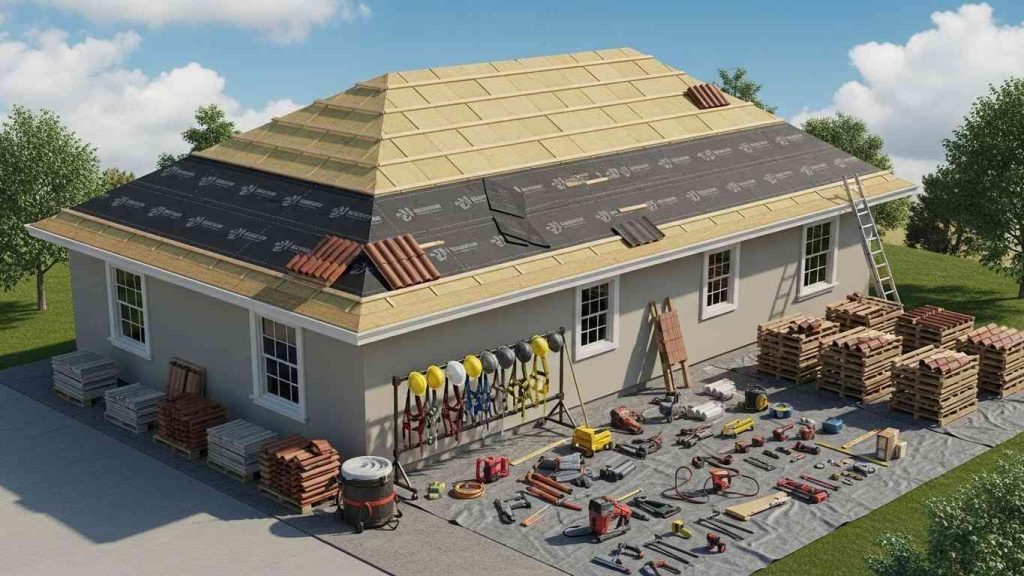 vybor materialov pri polnoy zamene krovli 2